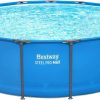 Bestway Steel Pro Max 15′ x 48″ Round Above Ground Pool Kits