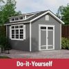 s2-16-1.jpg Handy Home Products Windemere 10×12 Do-it-Yourself Wooden Storage Shed with Floor, Beiges