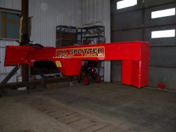 tm_pro_in_shop.jpg TM Pro Log Splitter Skid Steer Attachment (24”, 30” or 36” Stroke)