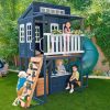 xfver.jpg Kids Kidkraft Cozy Escape Playhouse In Navy Installation Included
