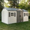 Lifetime 15′ x 8′ Outdoor Storage Sheds